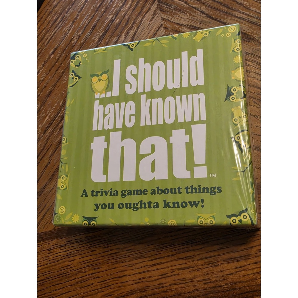 I Should Have Known That! Trivia Game by Hygge Games - New